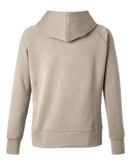 J. America 8753 Women's Apex Fleece Hooded Sweatshirt - Mojave - back
