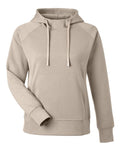 J. America 8753 Women's Apex Fleece Hooded Sweatshirt - Mojave - front