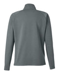 J. America 8754 Women's Apex Fleece Quarter-Zip Pullover - Steel - back