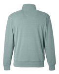 J. America 8760 Unisex Element Fleece Quarter-Zip Sweatshirt - Peacock - back