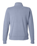 J. America 8762 Women's Element Fleece Quarter-Zip Sweatshirt - Navy - back