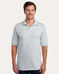 Jerzees 437R Men's Dri-Power Polo - Ash - model front