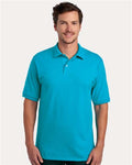 Jerzees 437R Men's Dri-Power Polo - California Blue - model front