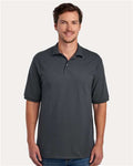 Jerzees 437R Men's Dri-Power Polo - Charcoal Grey - model front
