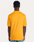Jerzees 437R Men's Dri-Power Polo - Gold - model back
