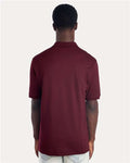 Jerzees 437R Men's Dri-Power Polo - Maroon - model back
