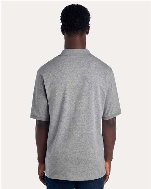 Jerzees 437R Men's Dri-Power Polo - Oxford - model back