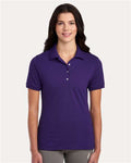 Jerzees 437F Women's Dri-Power Polo - Deep Purple - model front
