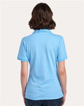 Jerzees 437F Women's Dri-Power Polo - Light Blue - model back