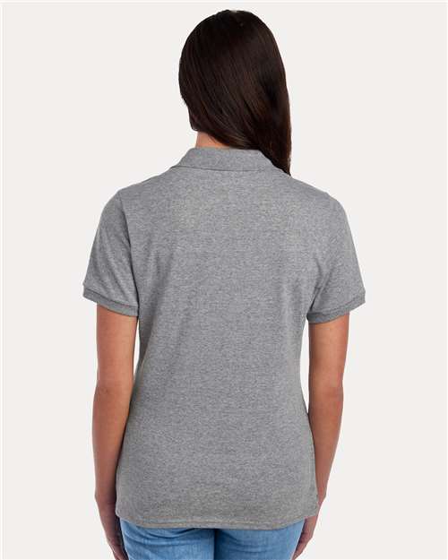 Jerzees 437F Women's Dri-Power Polo - Oxford - model back
