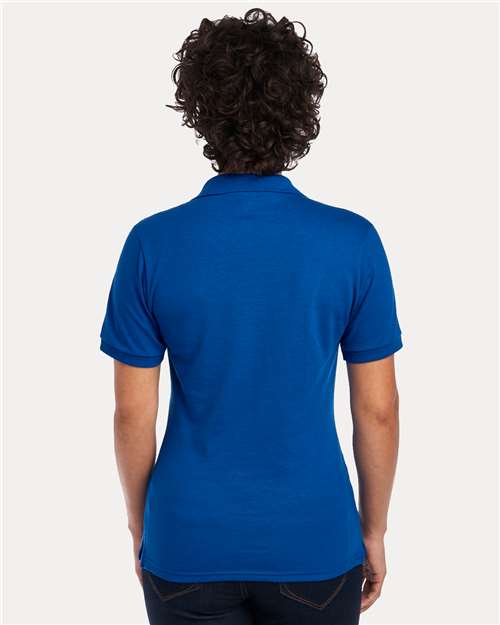 Jerzees 437F Women's Dri-Power Polo - Royal - model back