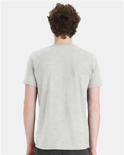 Hanes 498PT Unisex Perfect-T DTG T-Shirt - Ash - model back