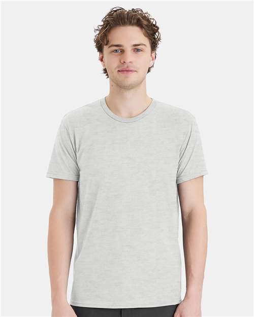 Hanes 498PT Unisex Perfect-T DTG T-Shirt - Ash - model front