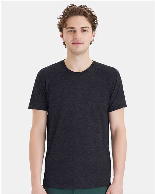 Hanes 498PT Unisex Perfect-T DTG T-Shirt - Charcoal Heather - model front