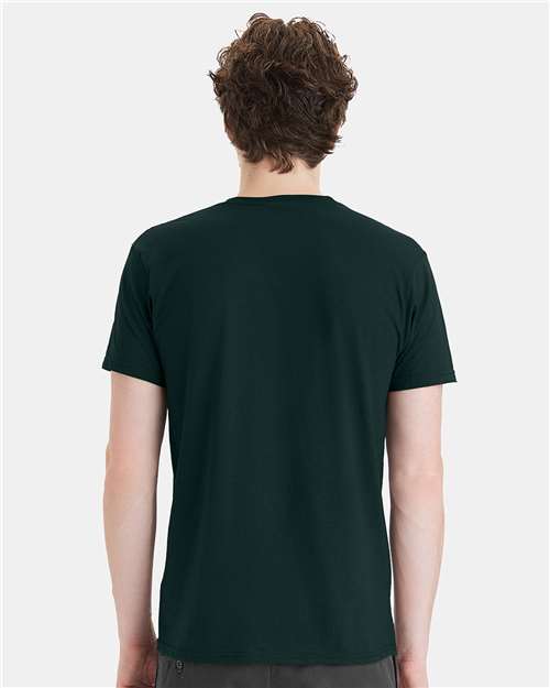 Hanes 498PT Unisex Perfect-T DTG T-Shirt - Deep Forest - model back