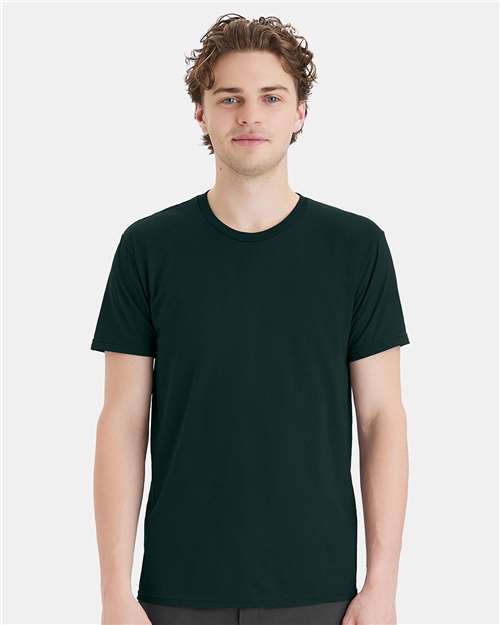 Hanes 498PT Unisex Perfect-T DTG T-Shirt - Deep Forest - model front
