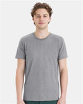 Hanes 498PT Unisex Perfect-T DTG T-Shirt - Light Steel - model front