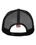 Kati AM350M USA Flag Mesh Cap - Black/ USA Mesh - back