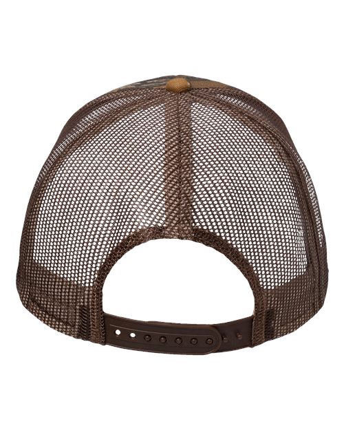 Valucap VC150M Licensed Camo Mesh Cap - Advantage Classic/ Brown Mesh - back
