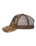 Valucap VC150M Licensed Camo Mesh Cap - Advantage Classic/ Brown Mesh - side