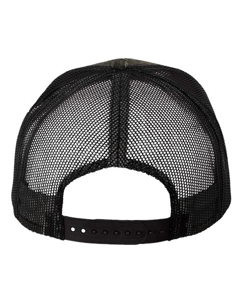 Valucap VC150M Licensed Camo Mesh Cap - Mossy Oak Breakup/ Black Mesh - back