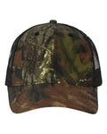 Valucap VC150M Licensed Camo Mesh Cap - Mossy Oak Breakup/ Black Mesh - front