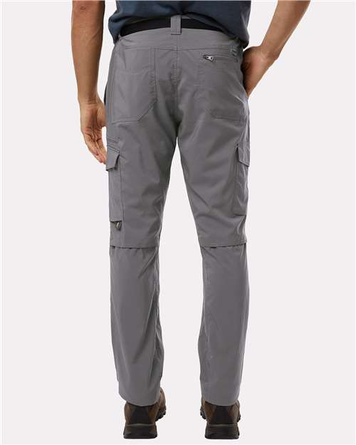 Columbia 212335 Men's Skien Valley Cargo Pants - City Grey - model back