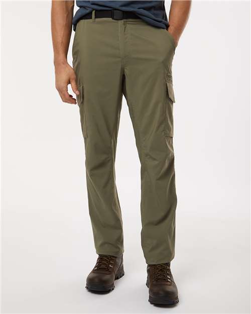 Columbia 212335 Men's Skien Valley Cargo Pants - Stone Green - model front