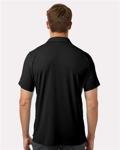 Columbia 211856 Men's Tech Trail Utility Polo - Black - model back