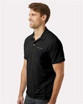 Columbia 211856 Men's Tech Trail Utility Polo - Black - model side