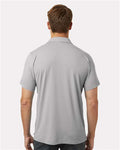 Columbia 211856 Men's Tech Trail Utility Polo - Columbia Grey - model back