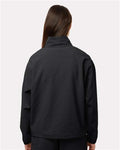 Columbia 211893 Women's Sucker for Summer Half-Zip Pullover - Black - model back