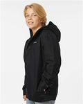 Columbia 211592 Youth Hikebound II Jacket - Black - model side