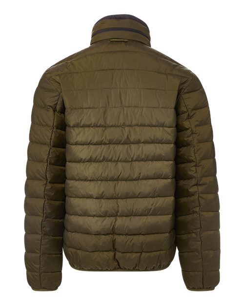 Weatherproof 211136 Men's PillowPac Puffer Jacket - Olive - back