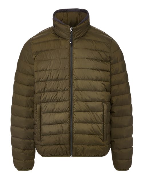 Weatherproof 211136 Men's PillowPac Puffer Jacket - Olive - front