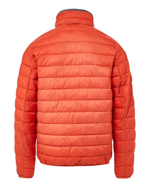 Weatherproof 211136 Men's PillowPac Puffer Jacket - Sunset - back