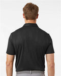 Adidas A2008 Men's Ultimate365 Textured Polo - Carbon Black - model back