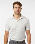 Adidas A2008 Men's Ultimate365 Textured Polo - White - model front