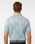 Adidas A2008 Men's Ultimate365 Textured Polo - Wonder Blue - model back