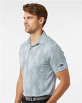 Adidas A2008 Men's Ultimate365 Textured Polo - Wonder Blue - model side