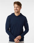 Adidas A2009 Men's Ultimate365 Elevated Hoodie - Collegiate Navy - model front