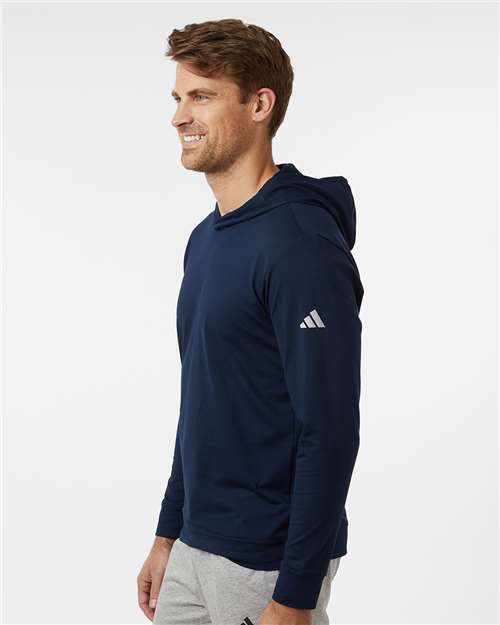 Adidas A2009 Men's Ultimate365 Elevated Hoodie - Collegiate Navy - model side