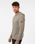 Adidas A2009 Men's Ultimate365 Elevated Hoodie - Putty Beige - model side