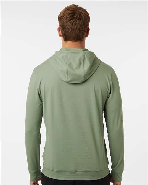 Adidas A2009 Men's Ultimate365 Elevated Hoodie - Silver Green - model back