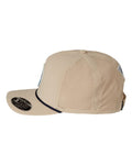 Columbia 212134 Tidal Pursuit 3D Stretch Snapback Cap - Ancient Fossil/ Fish Circle Bass - side