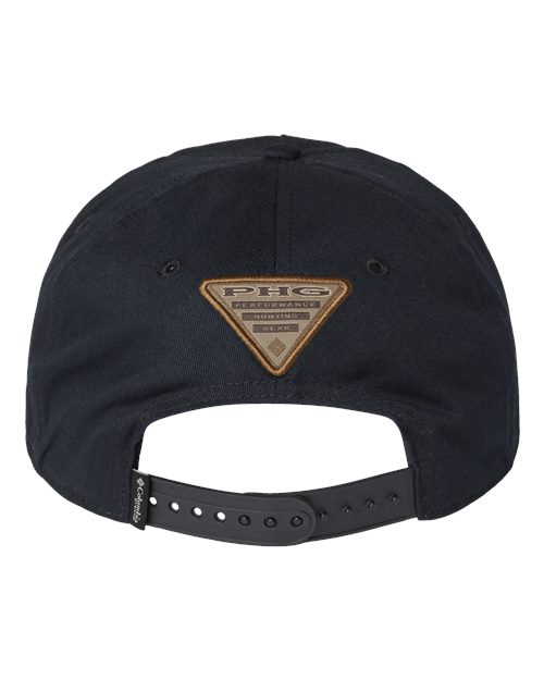 Columbia 209319 PHG Terminal Shot Snapback Cap - Black - back