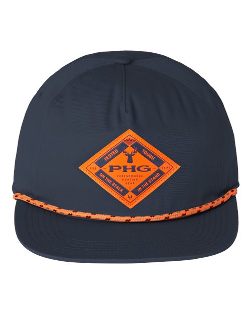 Columbia 209319 PHG Terminal Shot Snapback Cap - Zinc - front