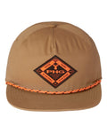 Columbia 209319 PHG Terminal Shot Snapback Cap - Sahara - front