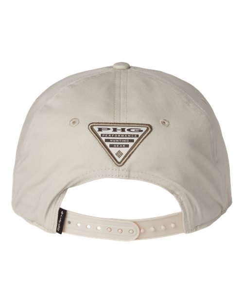 Columbia 209319 PHG Terminal Shot Snapback Cap - Dark Stone - back