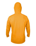 ANETIK MVLPRH8 Men's Low Pro Tech Hooded Long Sleeve T-Shirt - Phoenix Heathered - back